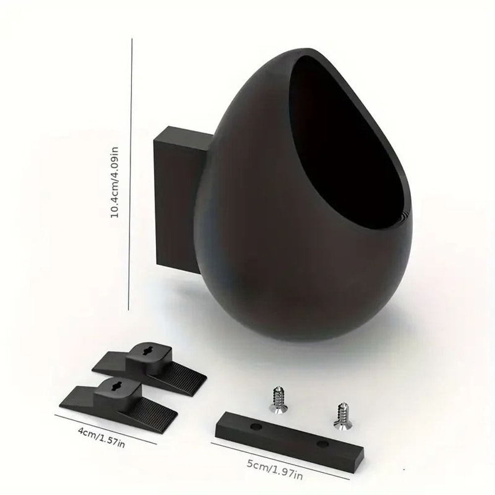 Acoustic Panel Integrated Planting Tray HighFidelity NoDrill Display Shelf For Studios Modern Off 5