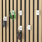 Acoustic Panel Integrated Hook HeavyDuty NoDrill Mounting For 13mm Slotted Channels 2