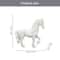 Minimalist Equestrian Sculpture HighFidelity Sculptural Desktop Decor Modern Home Gallery Accent 4