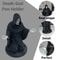The Reaper Kneeling Pen Holder HighFidelity Desktop Sculpture Satirical Stationery Display 2