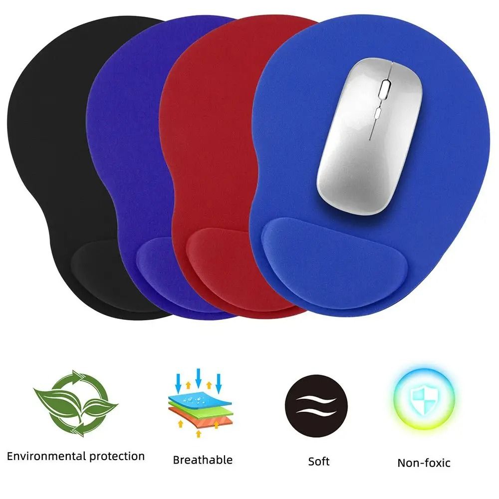 Ergonomic Comfort Wrist Rest Mouse Pad HighStability NonSlip Support For Precision Computing 3