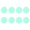 8Pack Silicone Luggage Wheel Protectors Acoustic NoiseReduction Rings For Professional Travel Gear 10