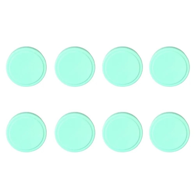 8Pack Silicone Luggage Wheel Protectors Acoustic NoiseReduction Rings For Professional Travel Gear 10