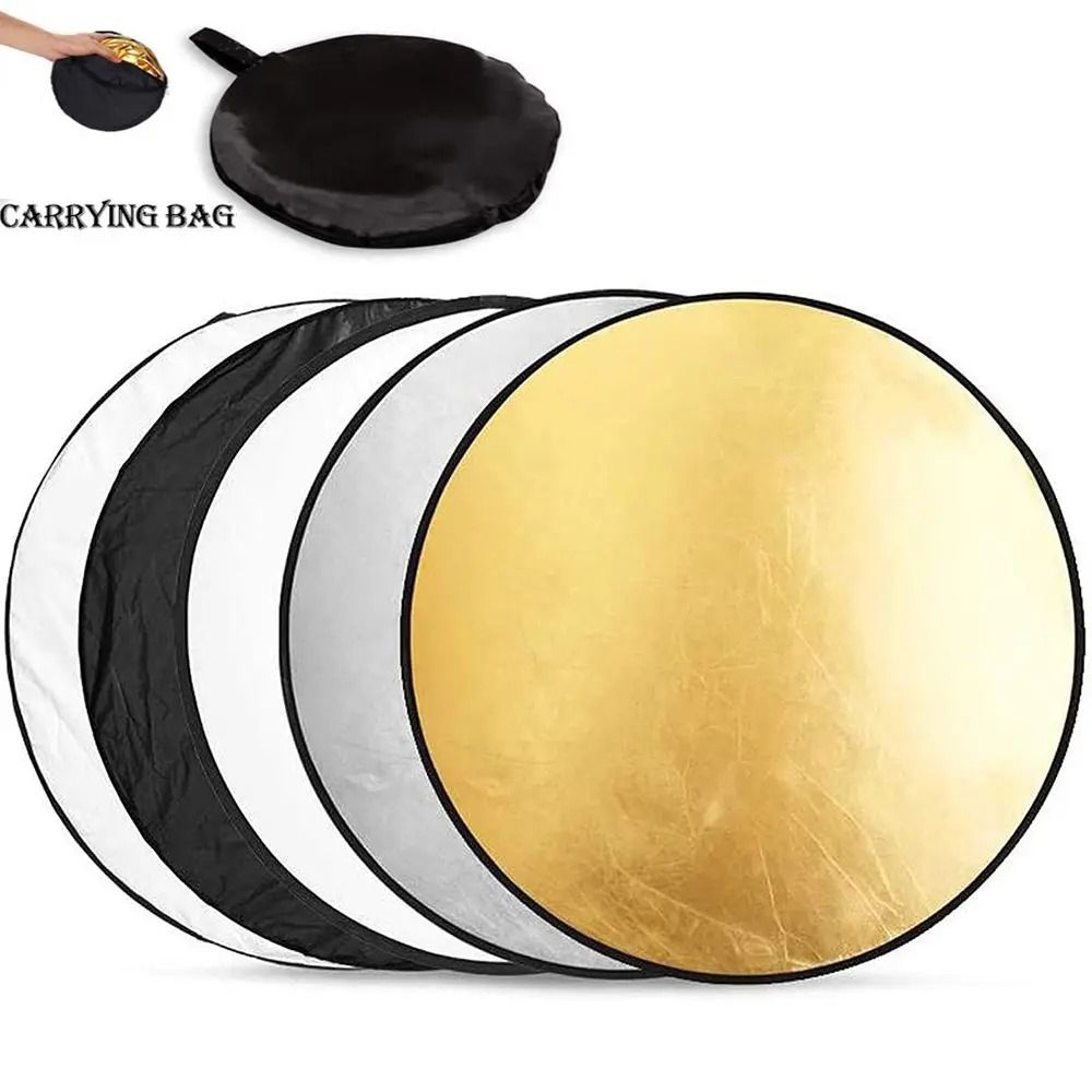5in1 Professional Photography Reflector HighFidelity Light Diffuser Gallery For Studio Location 0