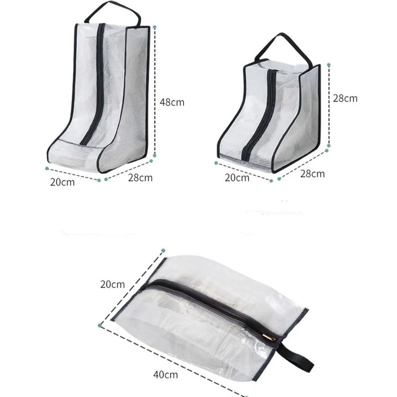 Portable Waterproof Boot Storage Bag HighFidelity Dustproof Protection Professional Footwear Orga 5