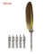 Antique Luxury Quill Set HighFidelity European Feather Pen Gallery Professional Calligraphy Toolk 14