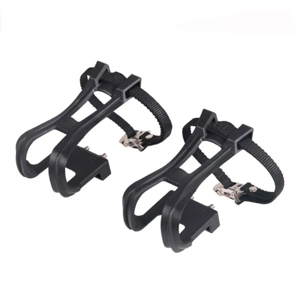 MTB Pedal Harness Set HighFidelity Toe Clip Strap Belts Integrated Bicycle Shoe Casing 6