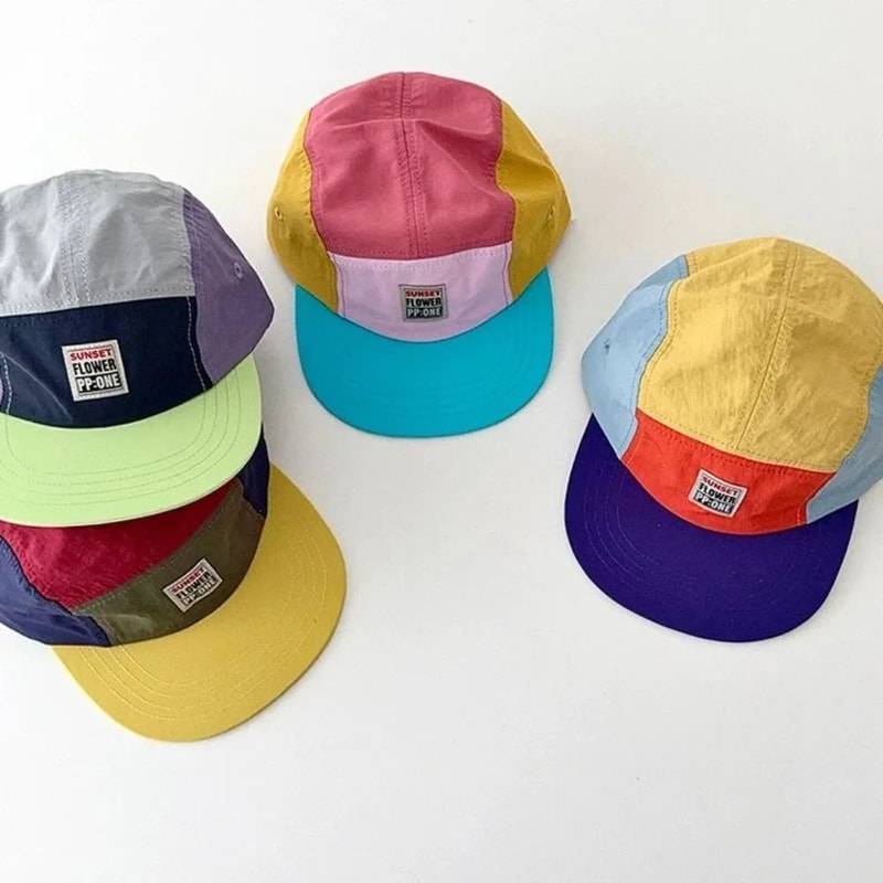 Retro Japanese 5Panel HipHop Cap Professional QuickDry Sunscreen Tech 3