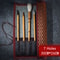 Retro Bamboo Calligraphy Brush Roll HighFidelity Professional Art Curtain Large Capacity Pouch 12