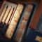 Retro Bamboo Calligraphy Brush Roll HighFidelity Professional Art Curtain Large Capacity Pouch 1