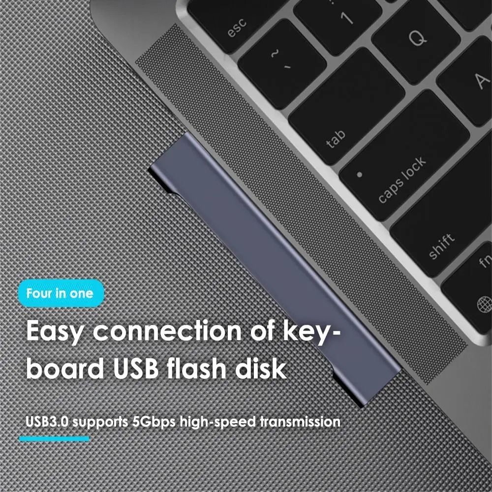 HighSpeed MultiPort Docking Station HighFidelity USB 30 USBC Hub With PD Charging OTG Logic 2