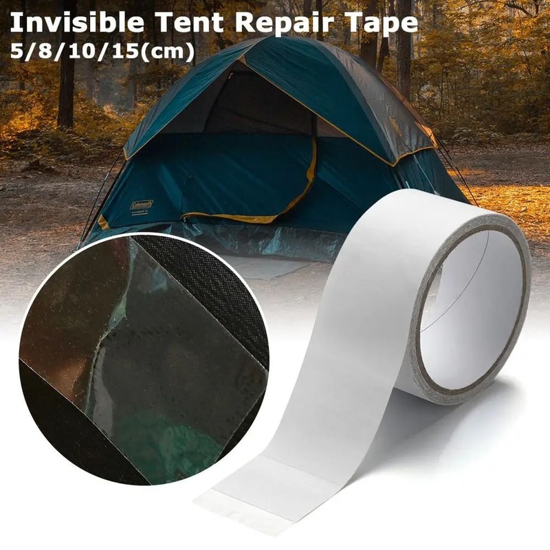 Invisible HeavyDuty Tent Repair Tape HighFidelity Outdoor Adhesive Professional Patch Coverage 1