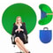 Studio Chair Chromakey Backdrop HighFidelity Green Blue Screen Photography Kit 1