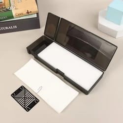 pro-miniature wet palette | high-fidelity hydration gallery & professional acrylic blending station