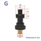 Pressure Washer Foam Lance Adapter HighFidelity G14 Quick Connector Professional External Thread 12