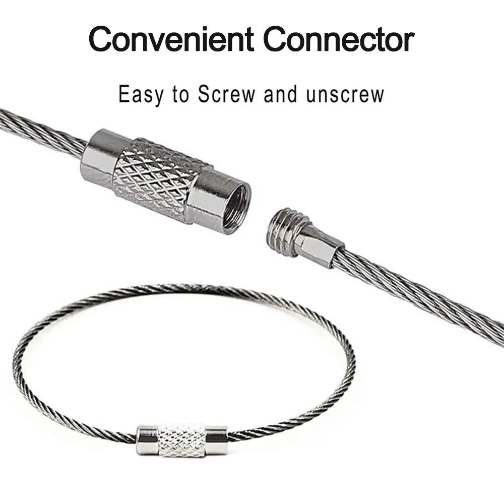 HighFidelity Cruise Luggage Tag Gallery Clear Travel Label Holder Professional Steel Loop Kit 1