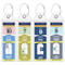 HighFidelity Cruise Luggage Tag Gallery Clear Travel Label Holder Professional Steel Loop Kit 2
