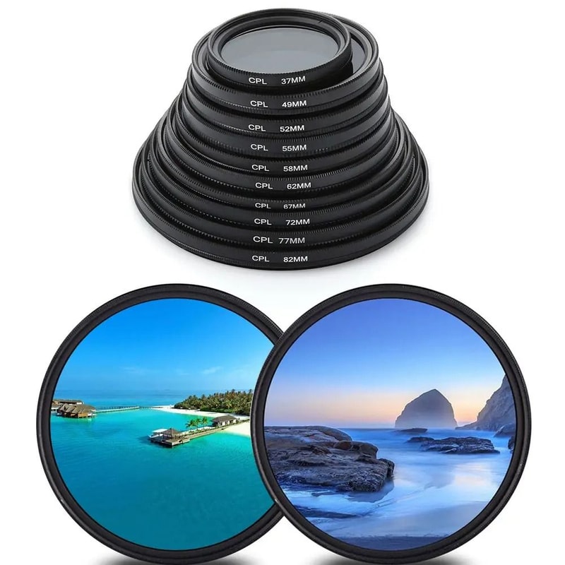DSLR CPL Filter Gallery HighFidelity Polarizing Lens Optics Professional GlareReduction Tech 0
