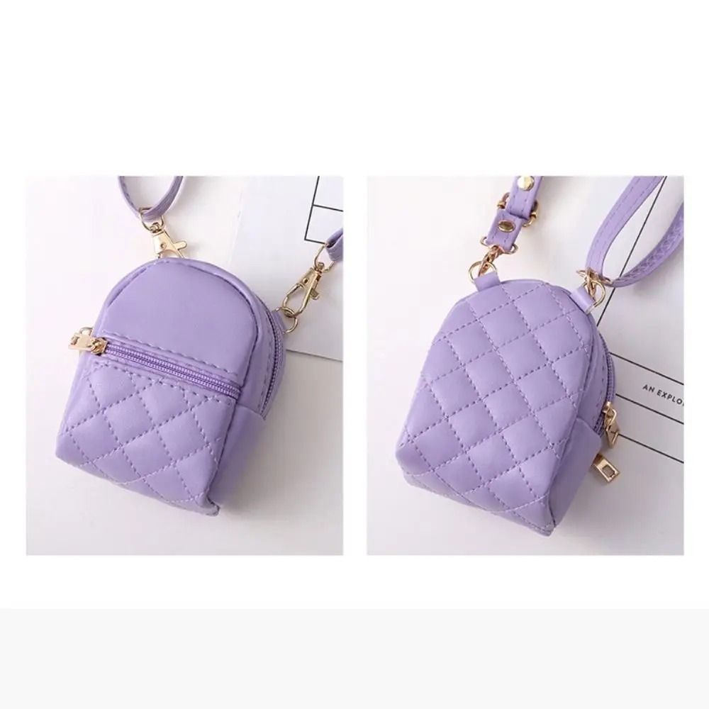 Miniature Crossbody Coin Purse HighFidelity PU Leather TechAccessory Professional MicroStorage Ga 4