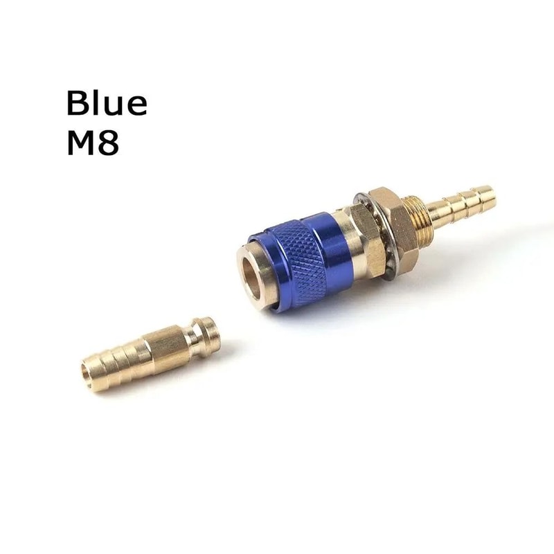 WaterCooled Welding Gallery HighFidelity M6M8 Quick Connector Technical Fitting Logic 6