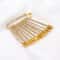 Rhinestone Safety Pin Gallery HighFidelity Gold Alloy Brooch Professional Garment Stabilization T 7