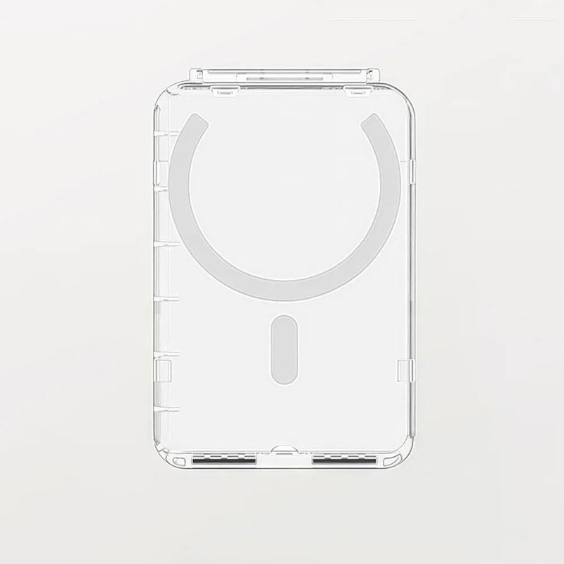 HighFidelity Transparent MagSafe Gallery Dual Card Slot Shield Professional Magnetic Stand Tech 6