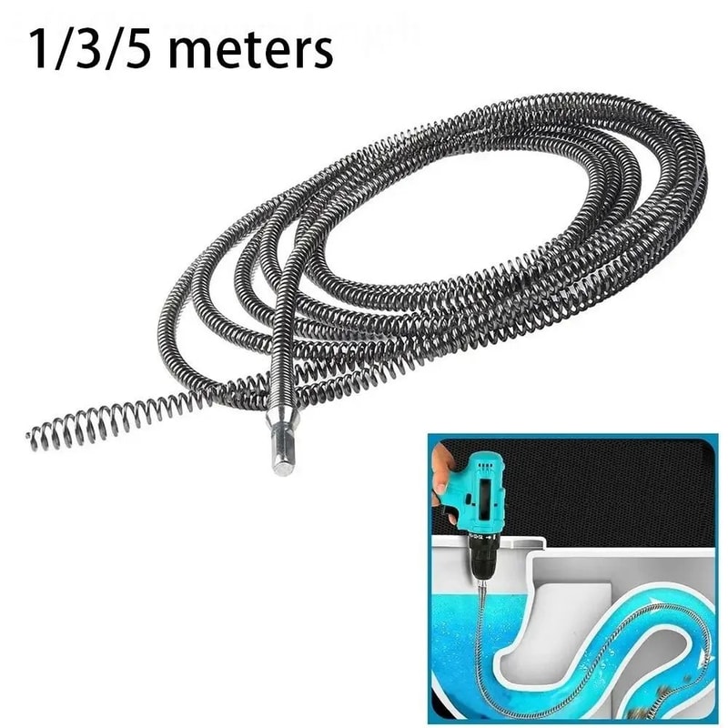 Pipeline Dredging Gallery HighFidelity Electric Drill Spring Technical DrainCleaner Logic 4