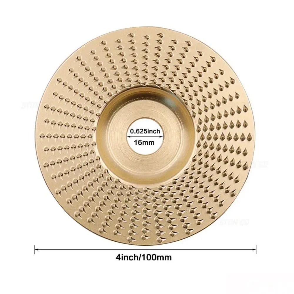 TimberSculpting Gallery HighFidelity 100mm Carbon Steel Grinding Wheel Technical Rotary Abrasive 5