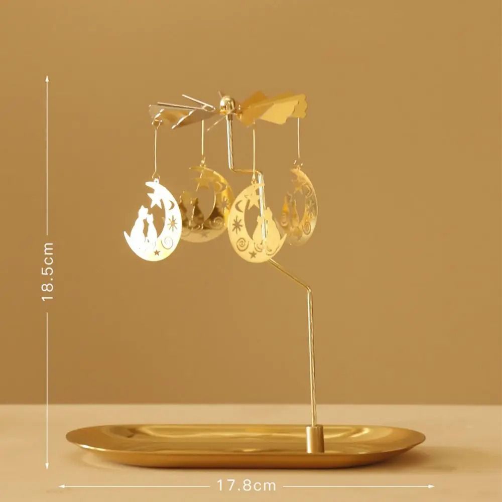 Architectural Kinetic Candle Gallery HighFidelity Rotating Metal Tealight Professional Atmosphere 10