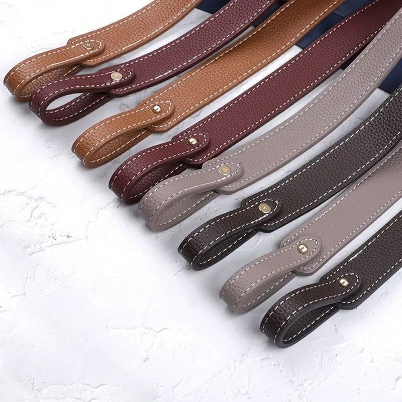 Leather Handbag Strap Adjustable Crossbody Hardware Logic 2