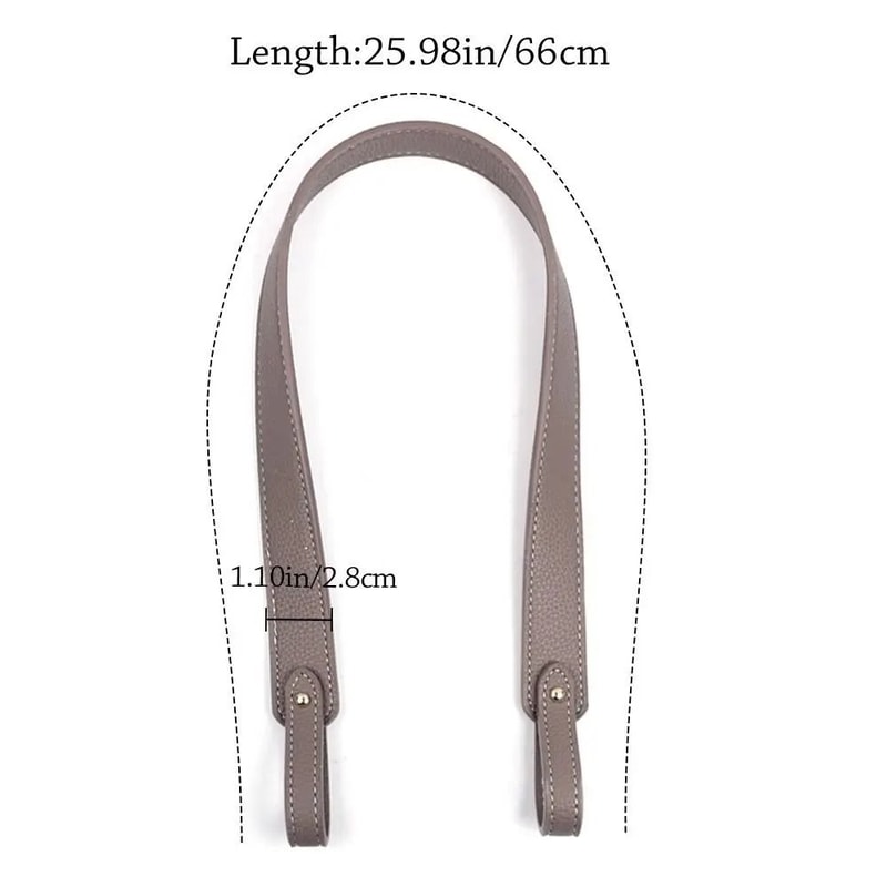 Leather Handbag Strap Adjustable Crossbody Hardware Logic 5
