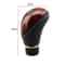 Wooden PU Leather Shift Knob 5Speed Manual Lever Upgrade 5