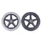 Wheelchair Replacement Front Castor Heavy Duty Solid Tire Logic 3