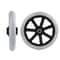 Wheelchair Replacement Front Castor Heavy Duty Solid Tire Logic 13