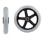 Wheelchair Replacement Front Castor Heavy Duty Solid Tire Logic 15