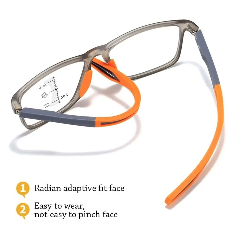 Multifocal TR90 Eyewear Technical AntiBlue Light Logic 3
