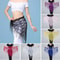 Sequined Tassel Hip Scarf Technical Performance Articulation Logic 0