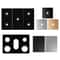 5Hole Gas Stove Pad Technical HeatResistant Surface Logic 0