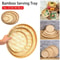 HandWoven Bamboo Sieve Technical Artisanal Storage Logic 0