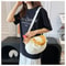 Chicken Shape Plush Handbag Technical AvantGarde Accessory Logic 5