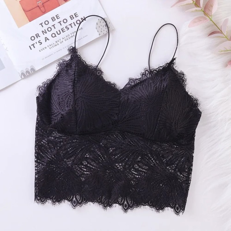 Floral Lace Bralette Technical Intimate Aesthetic Logic 3
