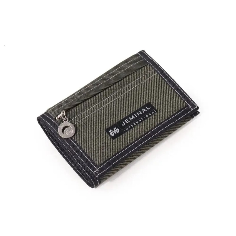 Canvas Trifold Wallet Technical Compact EDC Utility Logic 0