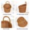 Imitation Rattan Hanging Basket Technical Rustic Storage Logic 2