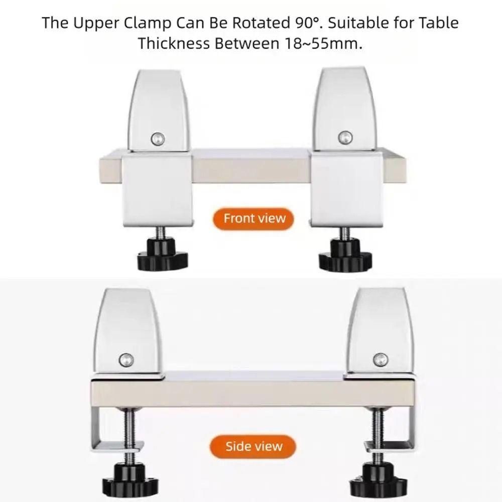 Aluminum Alloy Desk Baffle Clip Technical PrivacyShield Logic 1
