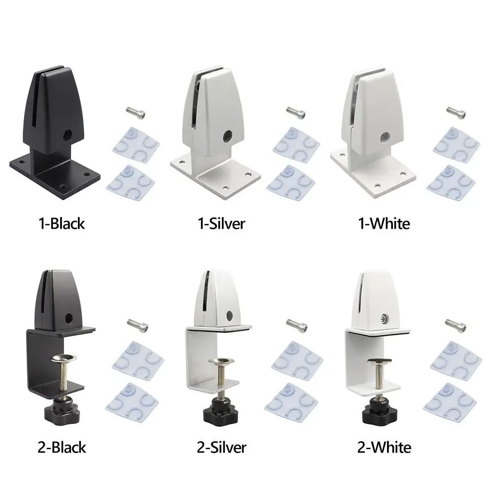 Aluminum Alloy Desk Baffle Clip Technical PrivacyShield Logic 4