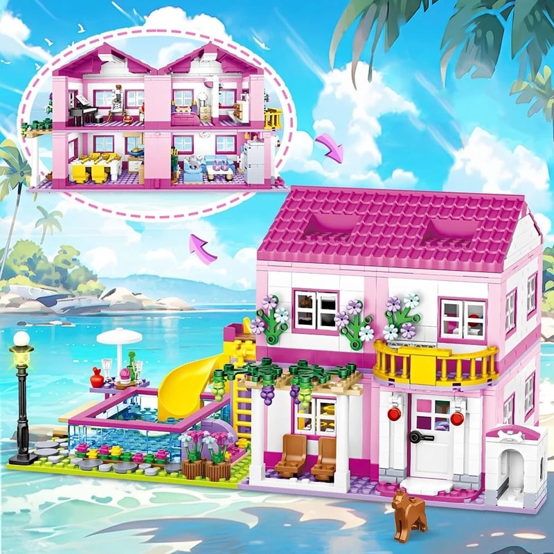 Luxe Summer Villa Castle Technical GrandScale Architectural Logic 1