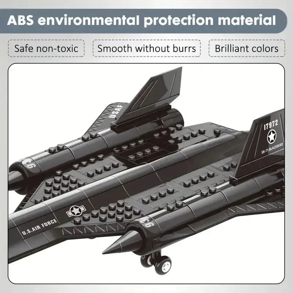 SR71 Blackbird Reconnaissance Craft Technical StealthAviation Logic 4