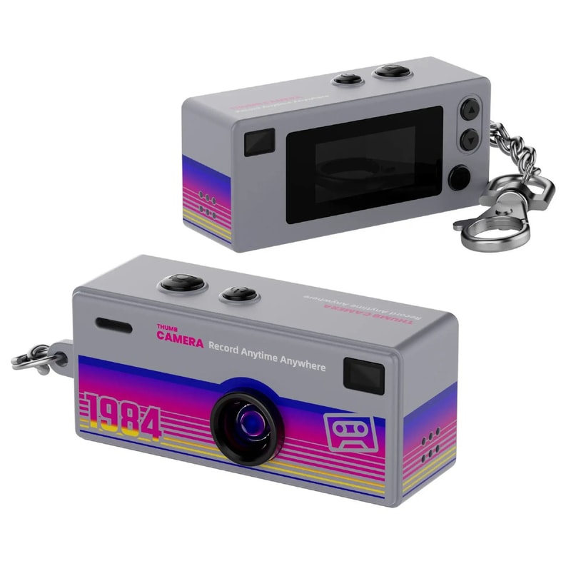 Retro 1984 Thumb Camera Technical OcularOptic Narrative Logic 10