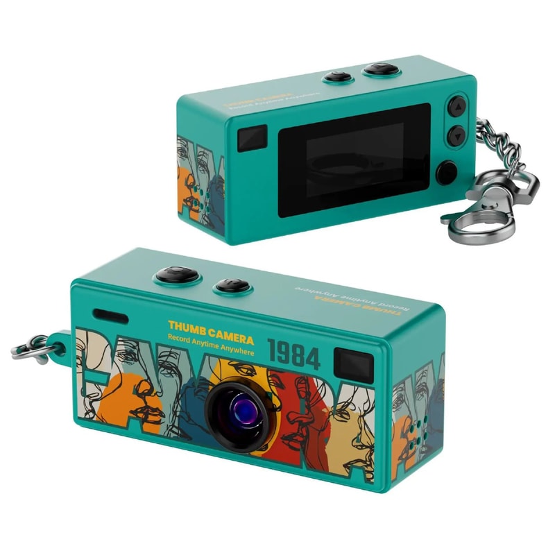Retro 1984 Thumb Camera Technical OcularOptic Narrative Logic 12