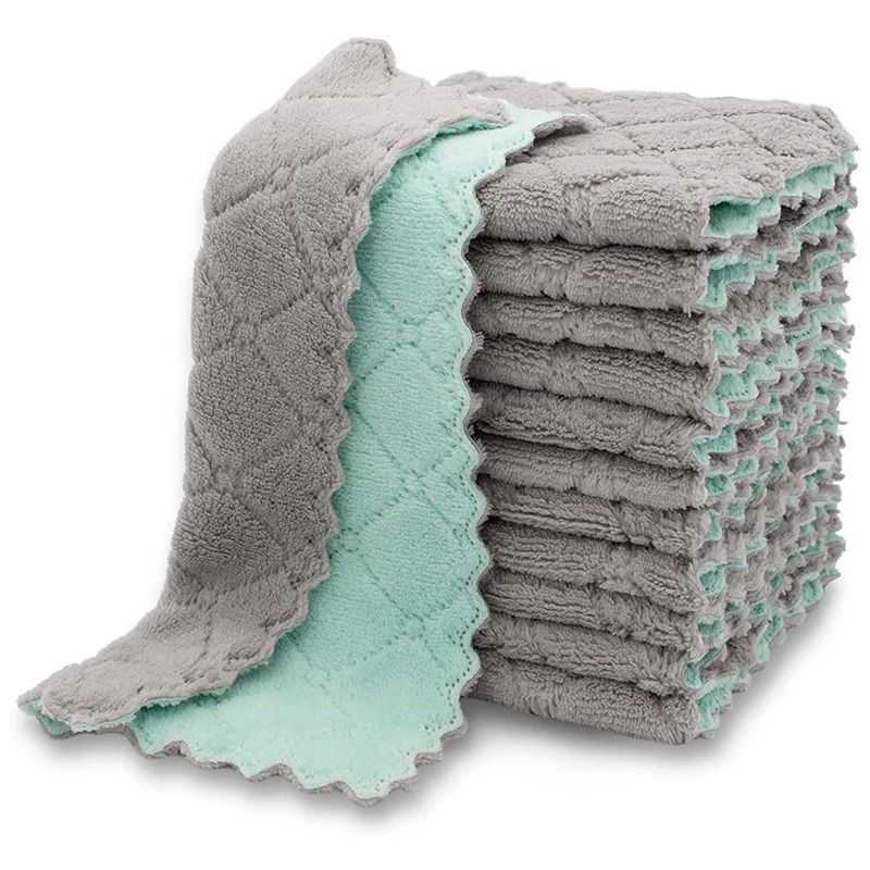 Coral Velvet Dish Towels 0
